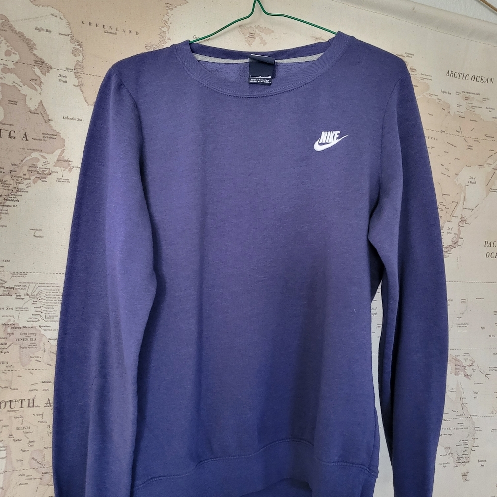 Purple Nike Sweatshirt